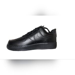 NIB Mens Nike Black Air-Force 1 Shoes.